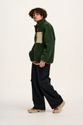 Harper - Fleece Jacket Pine Green