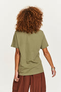 Denver - Cotton Tee in Khaki