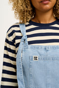 Original - Denim Dungarees in Light Wash Blue