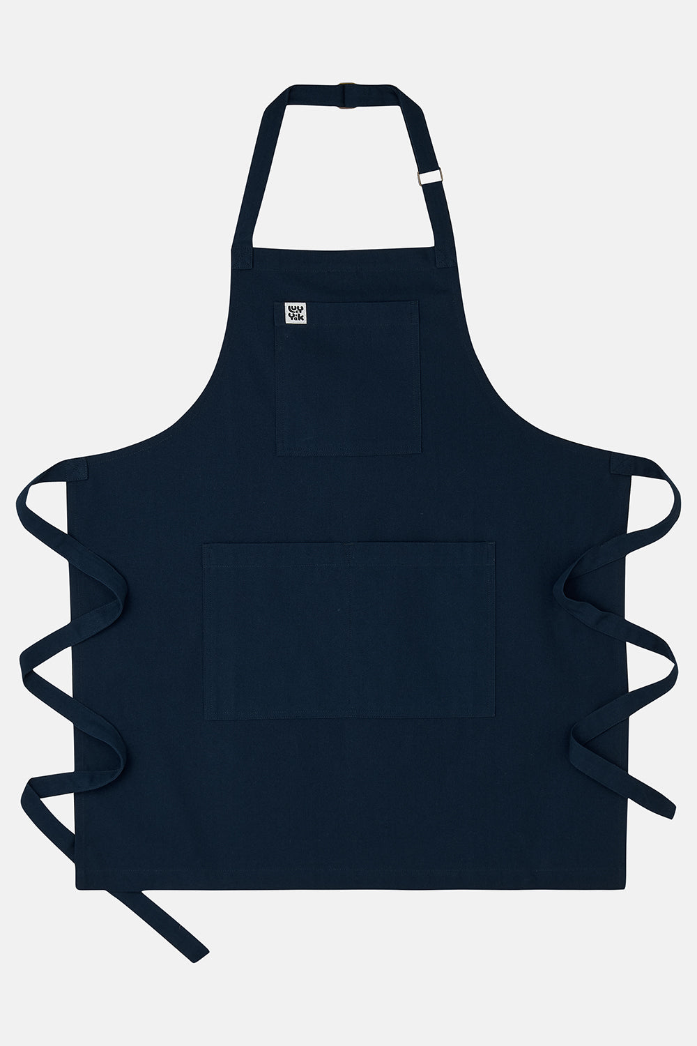 Ada - Midweight Cotton Apron in Navy