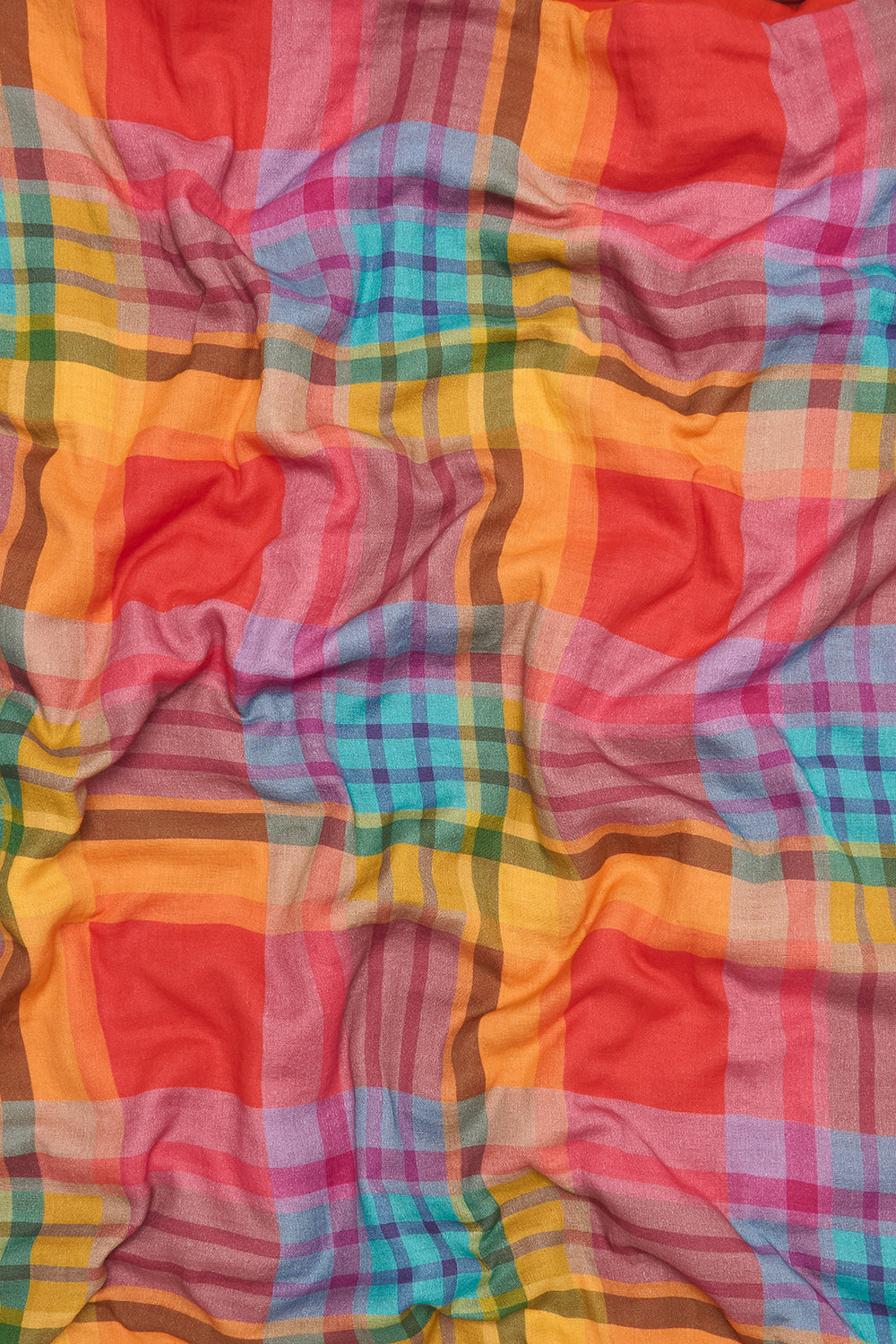 Yolanda - Soft Cotton Bed Sheets in Ncuti Tartan Print