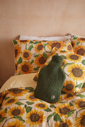 Caleb - Hot Water Bottle Cover in Pine Green