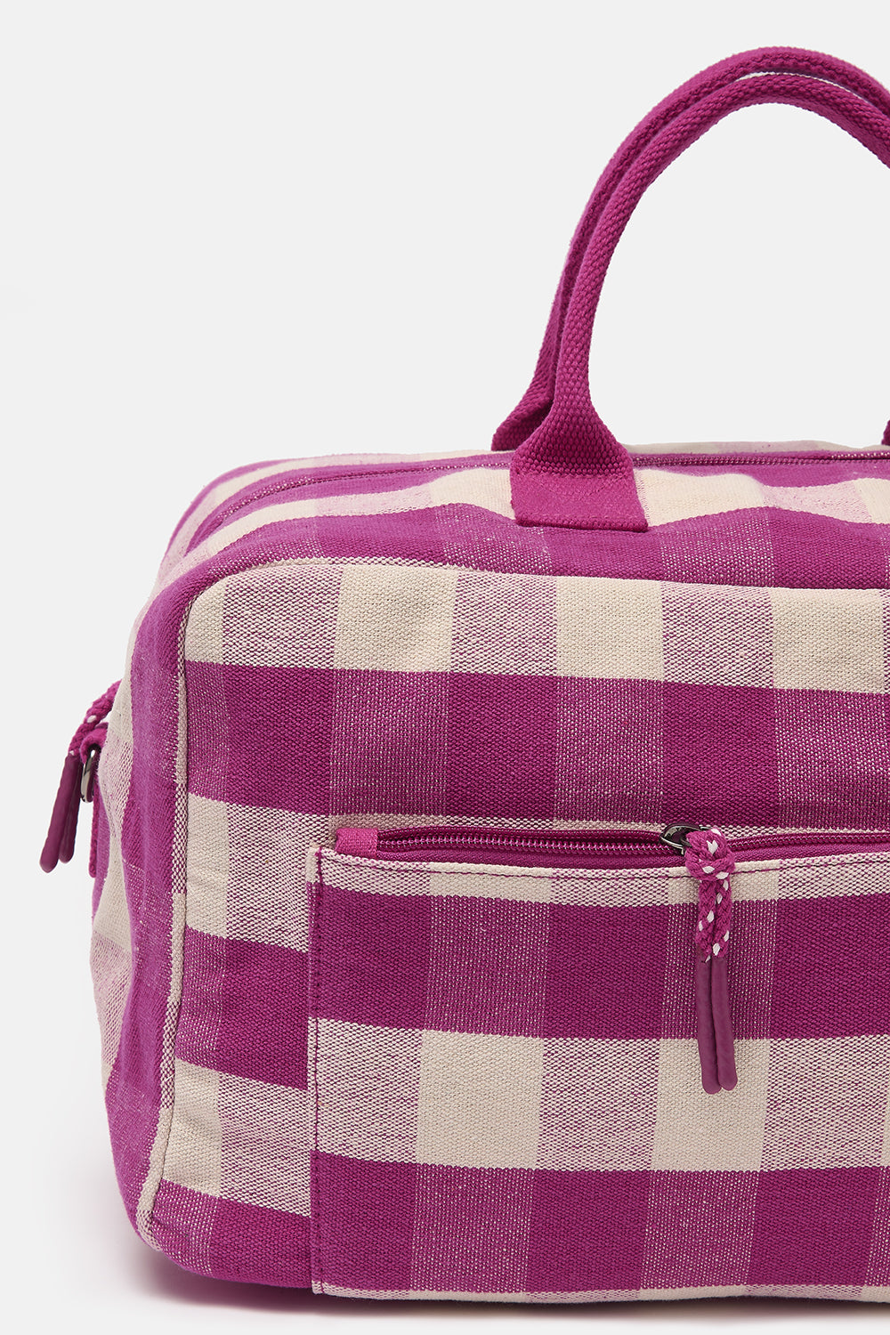 Coppola - Deadstock Weekend Bag in Pink Check Print