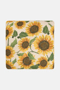 Bruna - Cushion Cover in Cream Sunflower Print