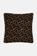 Bruna - Polar Fleece Cushion Cover in Leopard Print