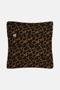 Bruna - Polar Fleece Cushion Cover in Leopard Print