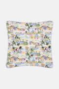 Bruna - Cushion Cover in Wish You Were Here Print