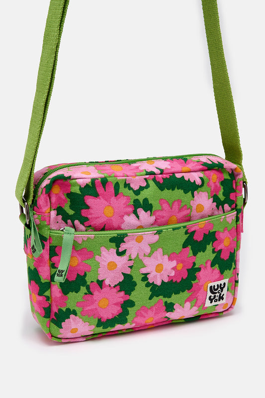 Dara - Crossbody Canvas Bag in Felicity Floral Print