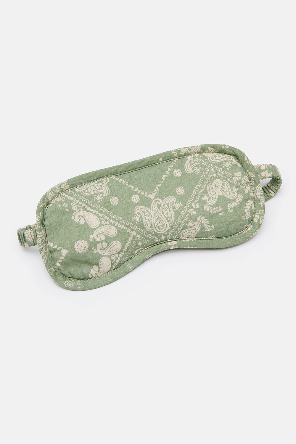 Yaima - Eye Mask in Green Eldorado Print