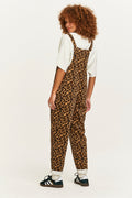 Original - Corduroy Dungarees in Leo Print