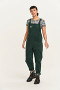 Original - Corduroy Dungarees in Posy Green