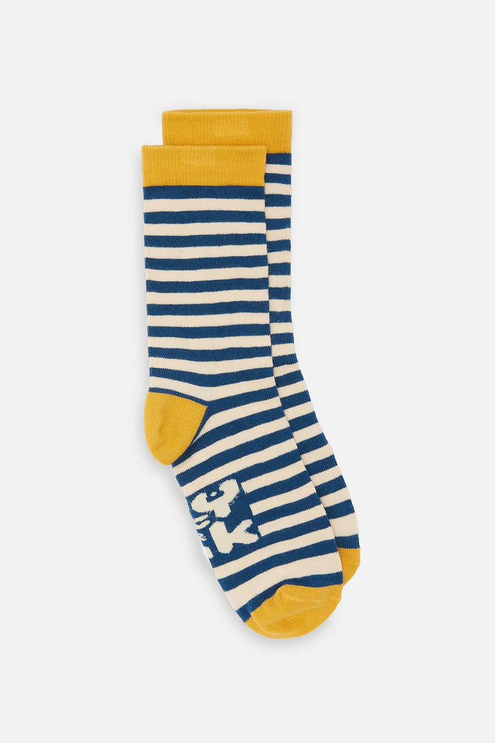 JoJo - Cotton Socks in Navy Stripe