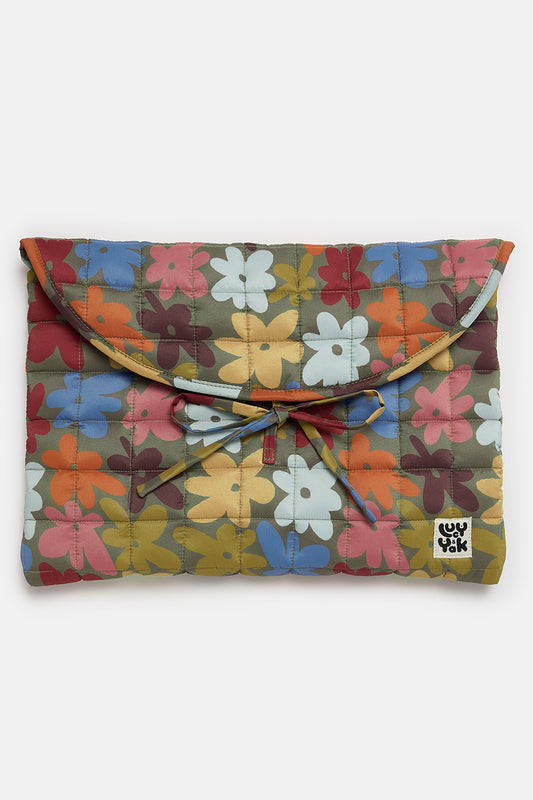 Laptop Case in Bubble Floral Print