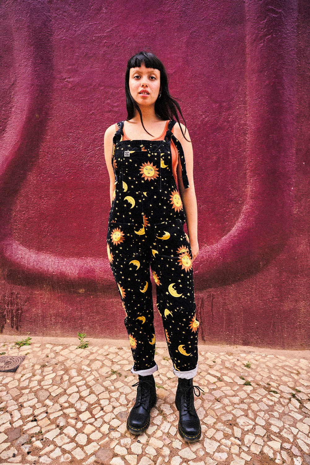 Original - Corduroy Dungarees in Orion Print