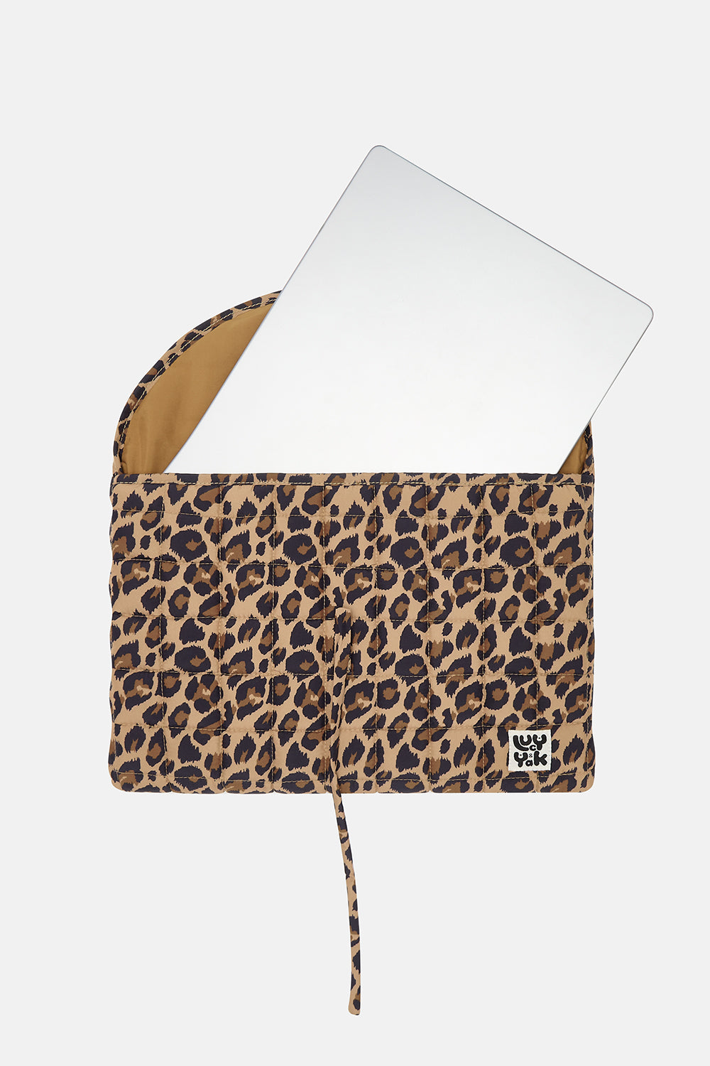 Laptop Case in Leo Print