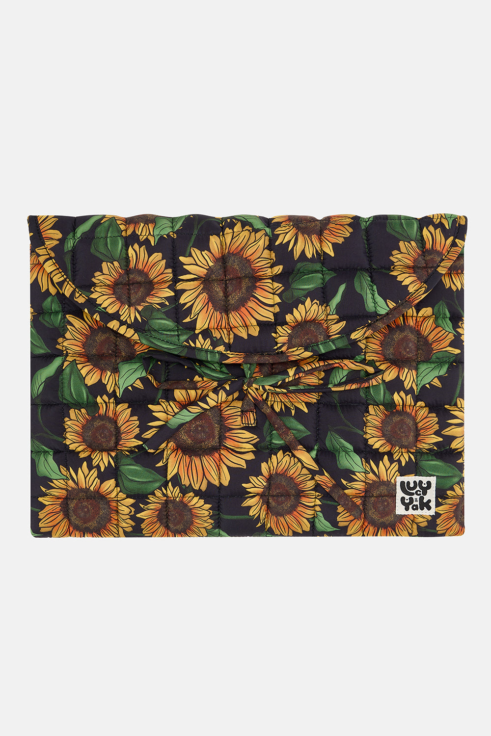 Laptop Case in Sunflower Print