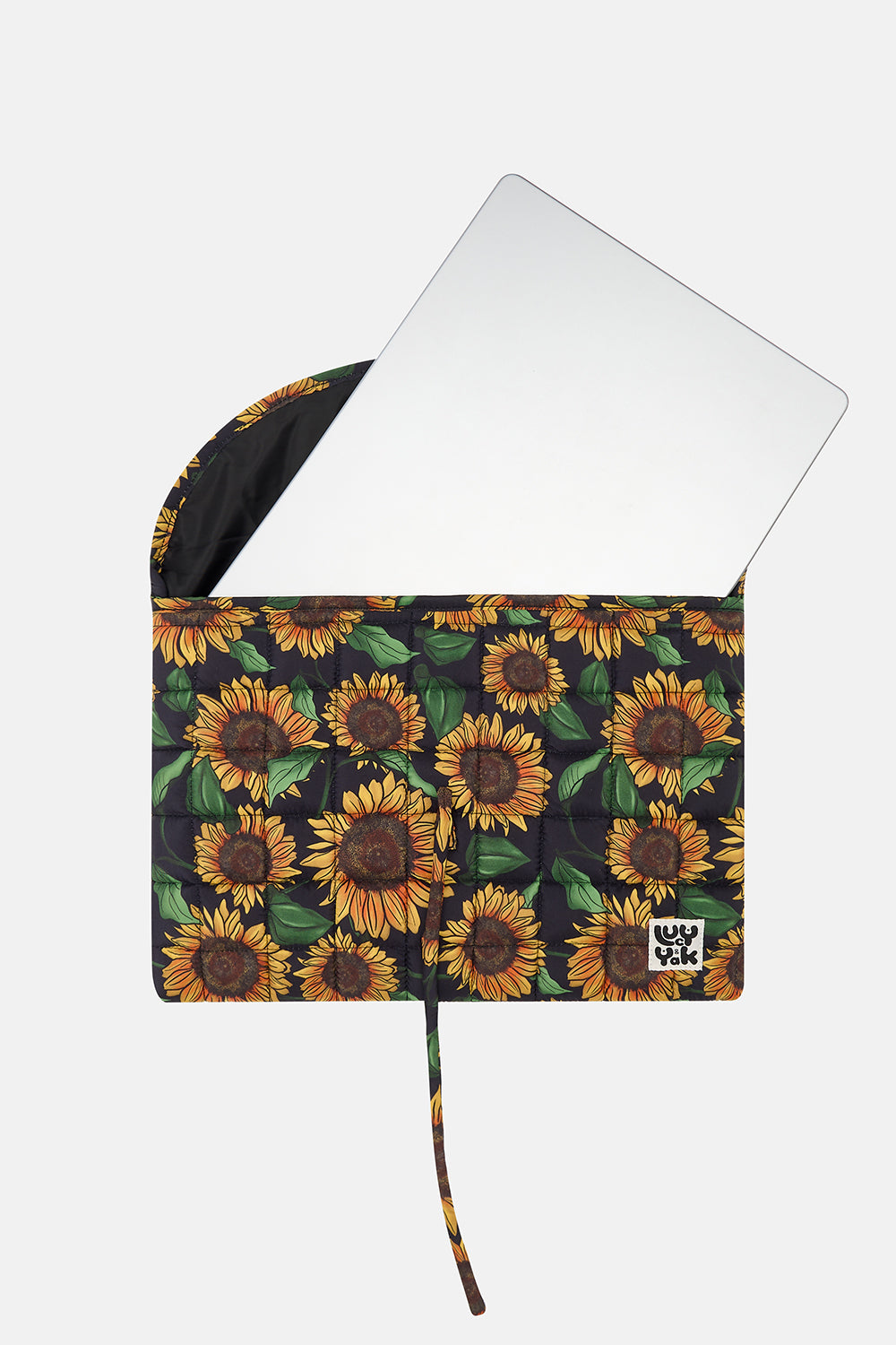 Laptop Case in Sunflower Print