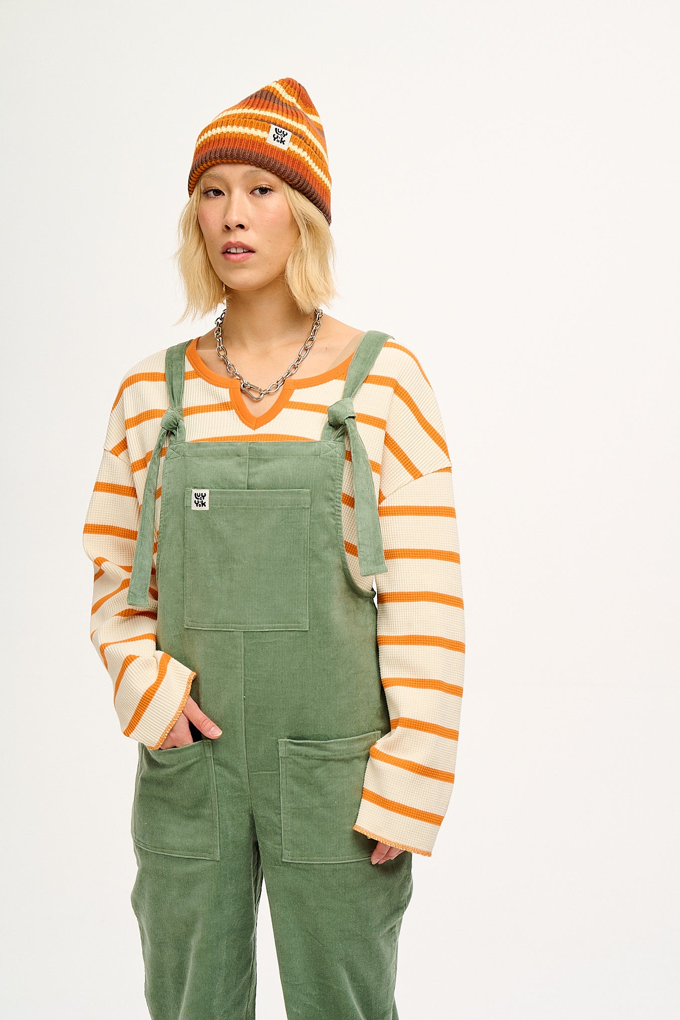 Original - Corduroy Dungarees in Green Bay