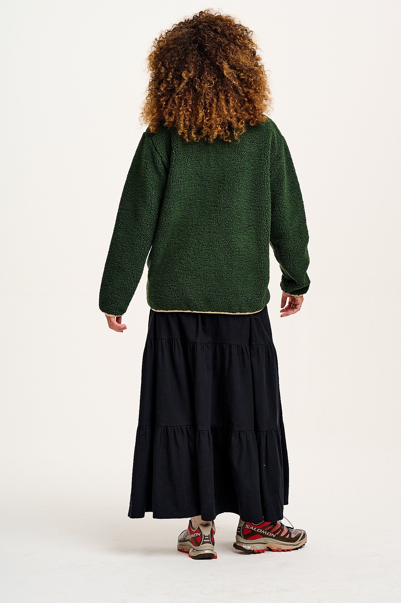 Harper - Fleece Jacket Pine Green