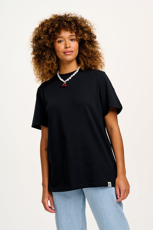 Denver - Cotton Tee in Black