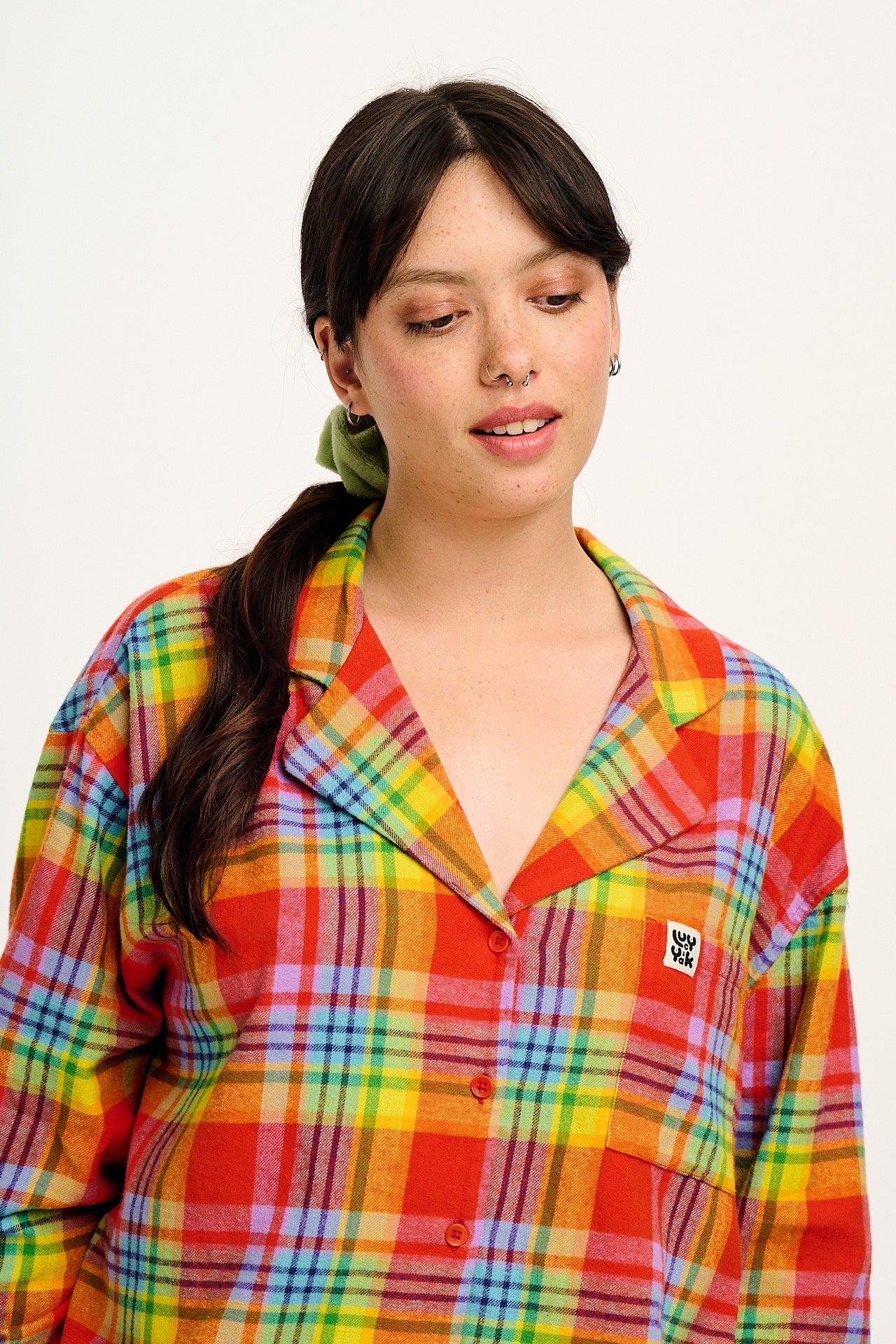 Dreamer - Soft Brushed Cotton Pyjama Set in Ncuti Tartan Print