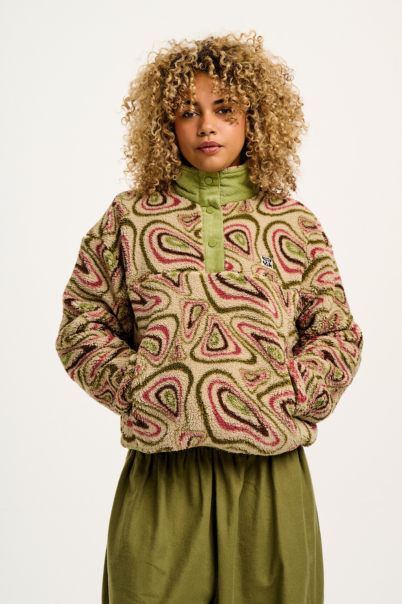 Malone - Borg Fleece in Yosemite Print