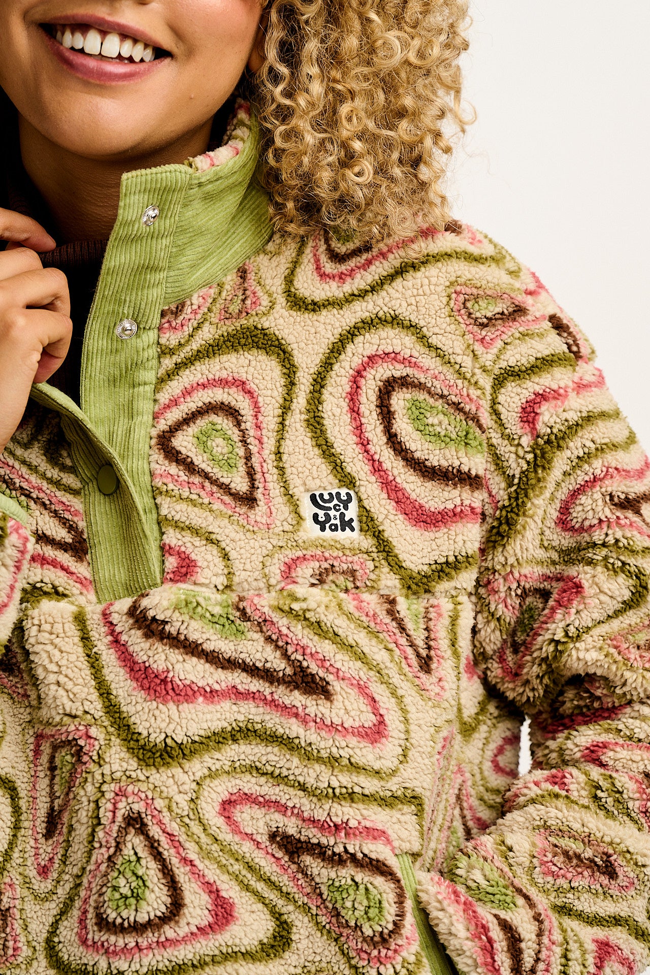 Malone - Borg Fleece in Yosemite Print