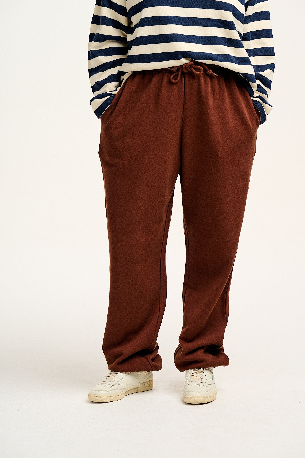 Jamie - Joggers in Fondant Brown