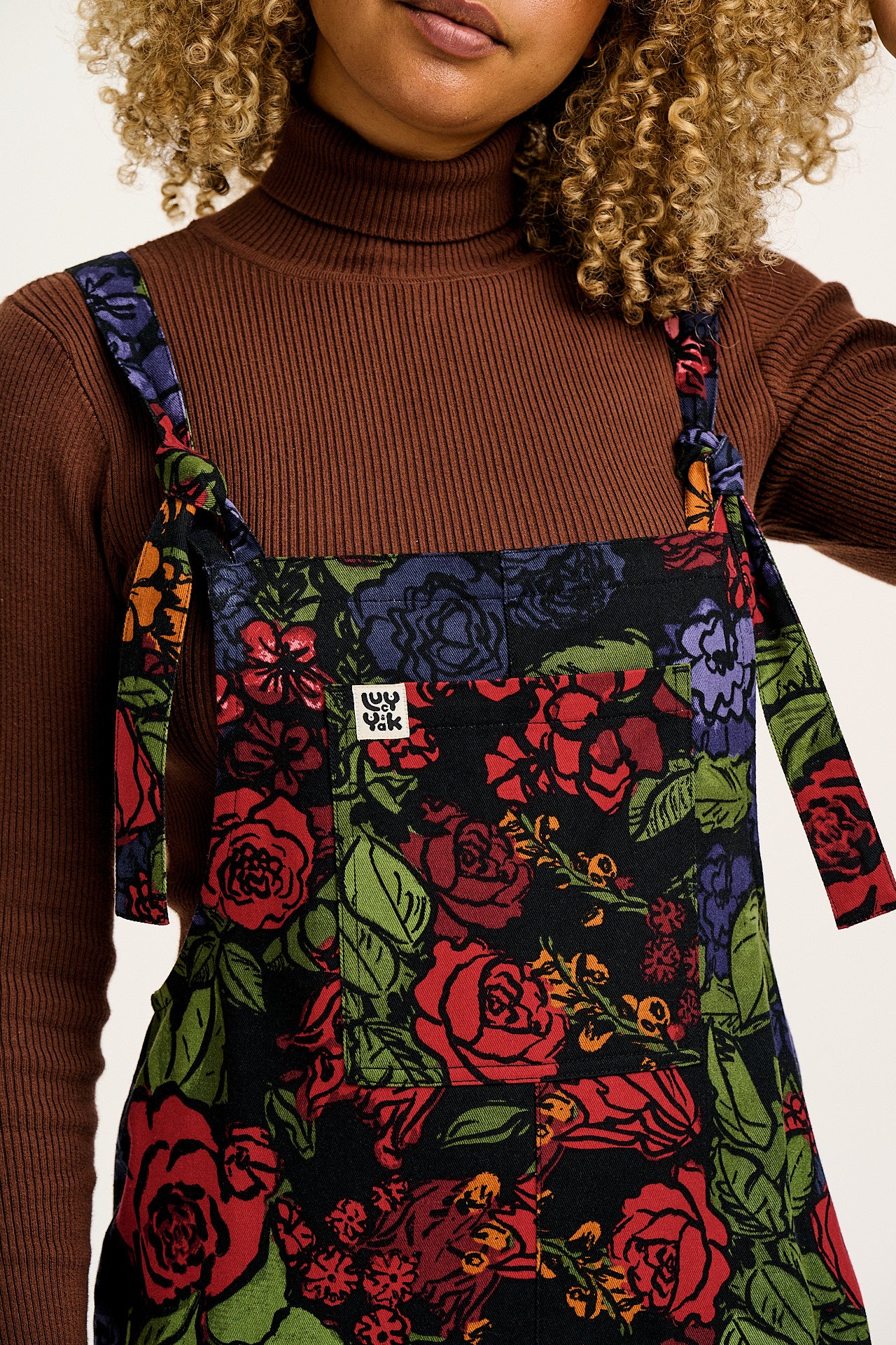 Original - Twill Dungarees in Maria Print