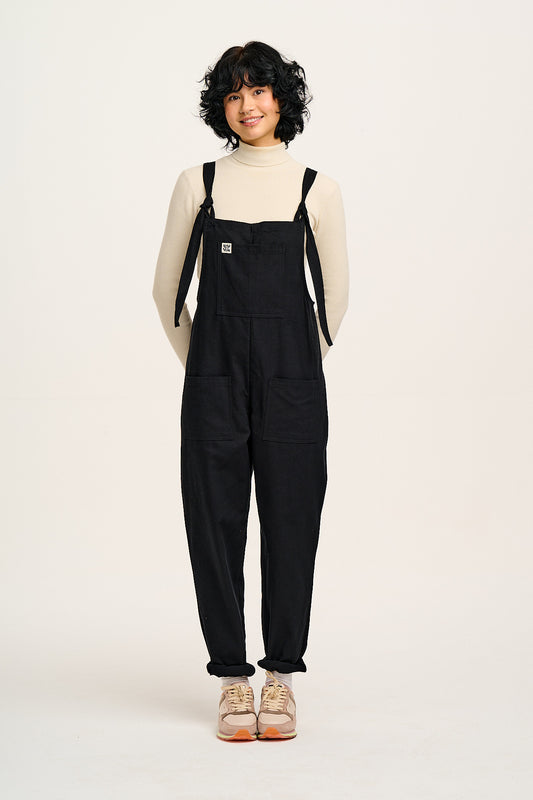 Original - Cotton Dungarees in Black