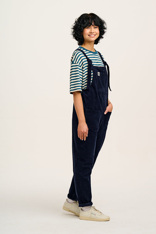 Original - Corduroy Dungarees in Sailor Blue