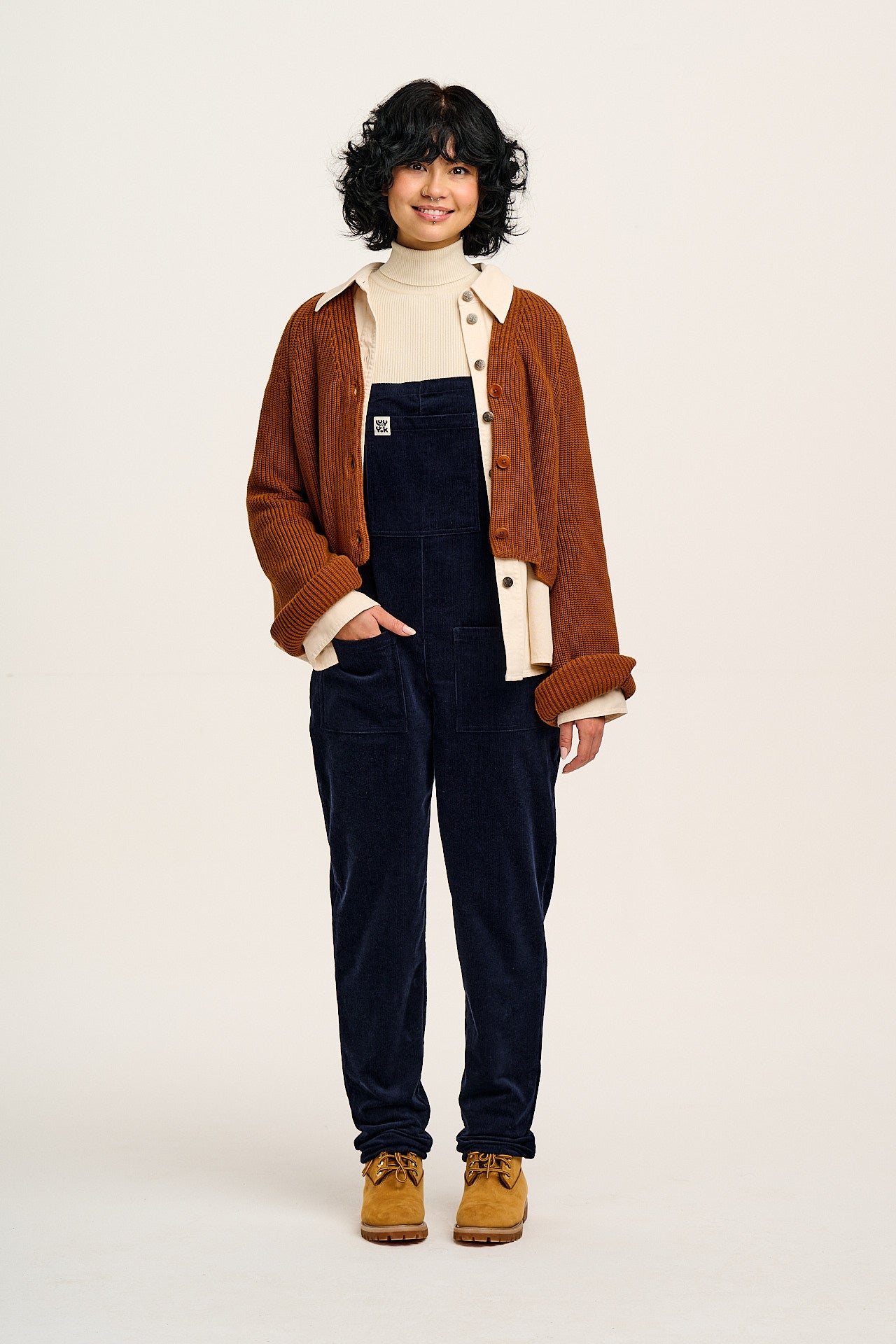 Sydney - Oversized Cotton Shirt in Ecru