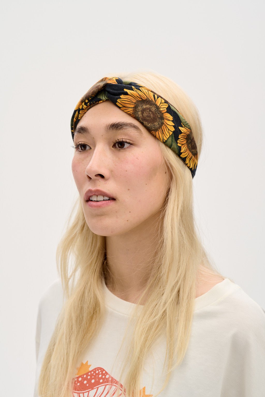 Lucy & Yak Headbands Hallie Headband: ZERO WASTE - Sunflower