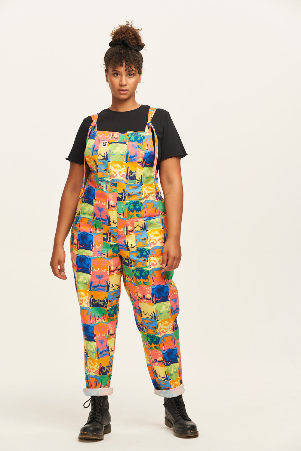 L.E. Original - Twill Dungaree in Baring All Print