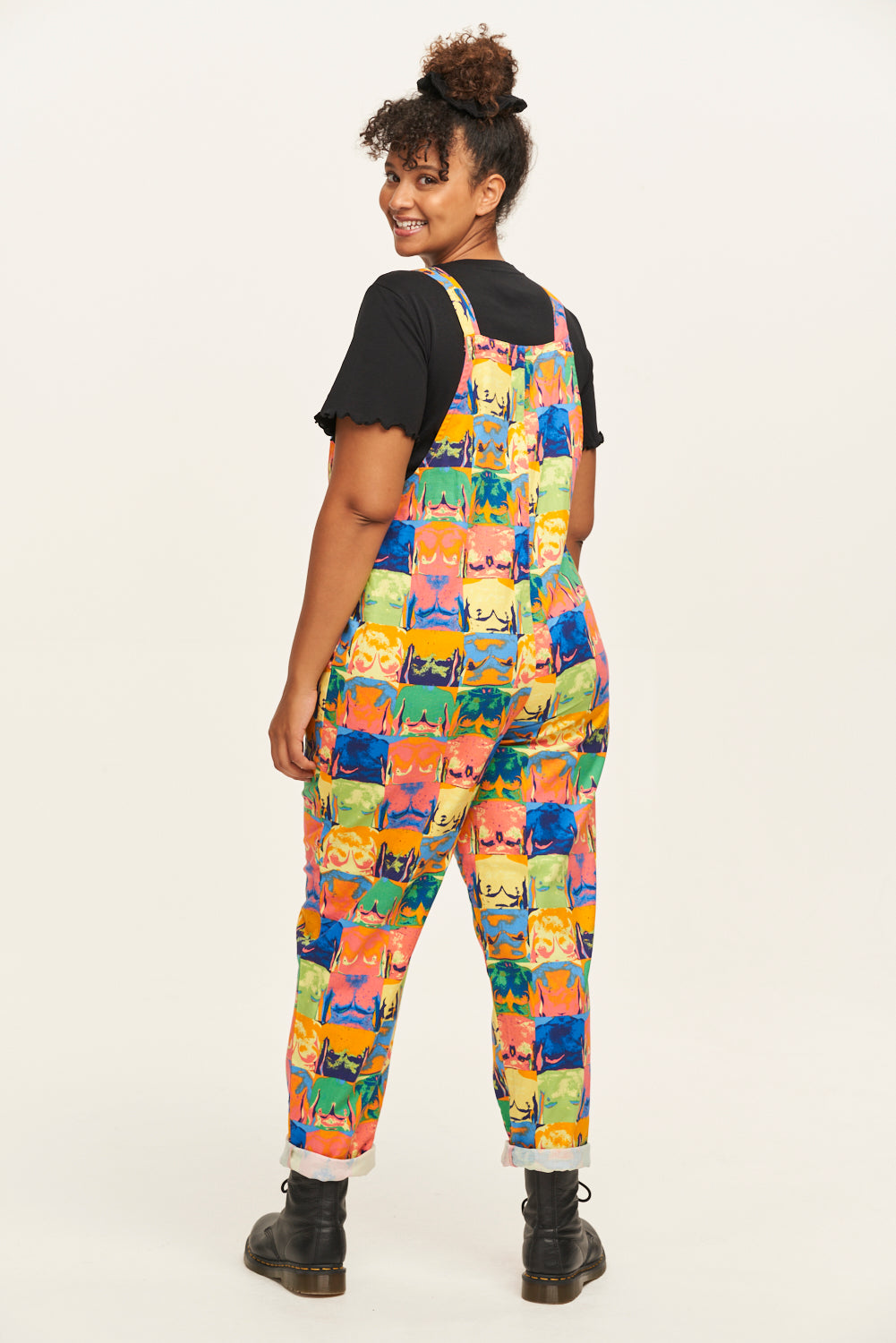 L.E. Original - Twill Dungaree in Baring All Print