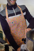 Ada - Cotton Apron in Starlight Print