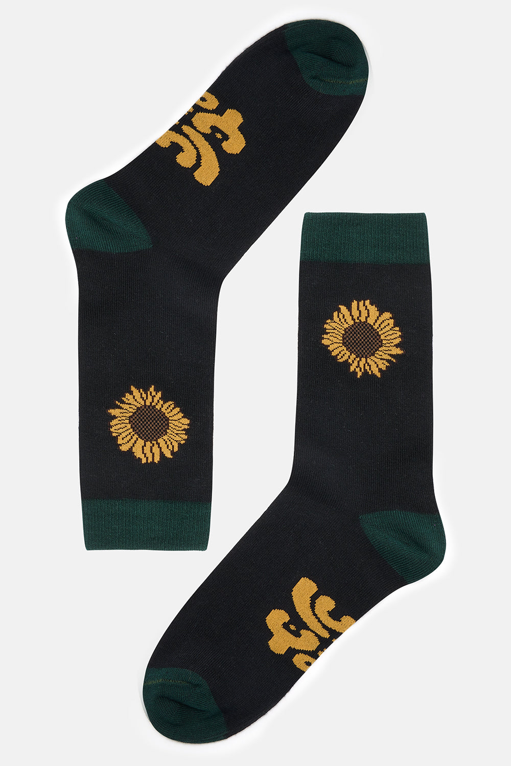 JoJo - Cotton Socks in Autumn Sunflower Print